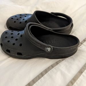 Mens black Crocs